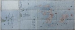 無人嶋全図　（無人嶋大小八十余山之図 本名小笠原島ト云）