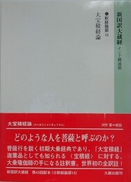 新国訳大蔵経　インド撰述部　釈経論部 15　大宝積経論