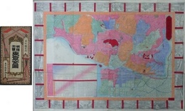 明細測量　東京全図　名所独案内