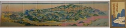 鳥瞰図　参詣要覧高野山名所図会　初三郎画