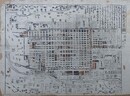 京都大火之略図　（火事　火消）