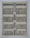 番付　忠孝仇討鏡