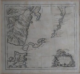 CARTE DES ISLES KOURILES