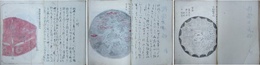 文華帖 上巻/後編文華帖 乾/後編文華帖 坤　3冊合本　（錦心琉琵琶宗家永田心師遺品）