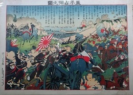 蓋平占領之図