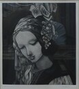 斎藤カオル版画額　古きフィレンツェの女たち（秋）