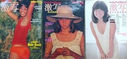 別冊 BIG GORO　篠山紀信全撮影　激写 3号・7号・10号　3冊組