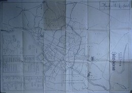 各種新設鉄道市街線入東京全図　鉄道作業局各鉄道会社写原図