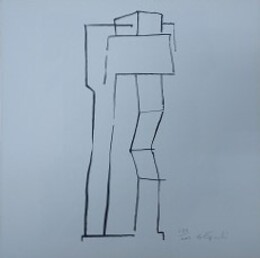 江口週版画　「現代美術　一つのアンソロジー」より