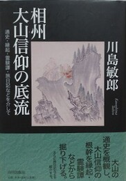 相州大山信仰の底流　通史・縁起・霊験譚・旅日記などを介して