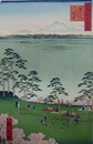 初代歌川広重筆　名所江戸百景　飛鳥山北乃眺望（北区）