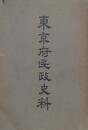 東京府民政史料
