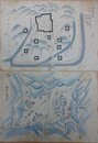 防州山口城之図