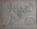 Carte des isles du Japon et la presqu'isle de Cor?e avec les costes de la Chine depuis Pekin jusqua Canton