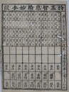 番付　将棊智恵輪妙手段