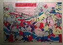 日軍九連城攻撃之図