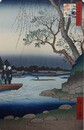 初代歌川広重筆　名所江戸百景　御厩河岸（台東区・墨田区）