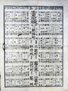 番付　江戸名所　女夫街競