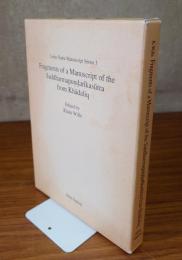 Fragments of a Manuscript of the Saddharmapundarikasutra from Khadaliq（法華経写本シリーズ3）