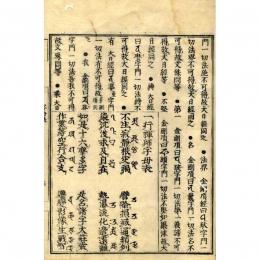 悉曇字母表便覧(冠解)