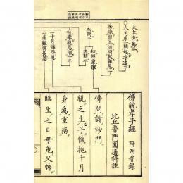 仏説孝子経（科註）