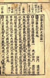 法華玄義科文