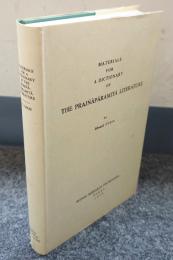 Materials for a dictionary of the Prajñāpāramitā literature = 般若経典辞典