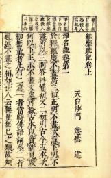 維摩経疏記