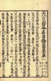 西谷名目條箇