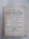 クルムス　『学位論文』　初版　1715年　バーゼル刊<br />
 Dissertatio Inauguralis Medica de Harmonia Morum et Morborum. Basileae, Typis Friderici Ludij, 1715.