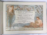 クレイン / エヴァンズ　/ マージャルズ　『パンの笛』　初版　1883年　ロンドン刊 / Crane, Walter / Marzials, Theo / Evans, Edmund, Pan Pipes, A book of Old Songs, London, George Routledge, 1883. 