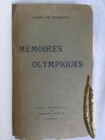 クーベルタン　『オリンピック回顧』　初版　1931年　ローザンヌ刊　/ Coubertin, Pierre de, Memoires Olympiques. Lausanne, Bureau International de Pedagogie Sportive, 1931.
