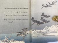 ちりめんカレンダー　西宮興作 / ピーク 『花吹雪：1950年カレンダー』　大正10年(1921年) 東京刊 / Nishinomiya, Yosaku / Peake, Charlotte M. A., Scattered Blooms Calendar for 1950, Tokyo, 1921