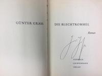 ギュンター・グラス　『ブリキの太鼓』　初版　著者サイン入り　1959年　ベルリン刊 / Grass, Guenter, Die Blechtrommel. Berlin: Hermann Luchterhand Verlag, 1959.