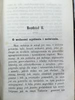 ミル/ユリウシュ・スタルケル訳　『自由論』ポーランド語初版 1864年　ルヴフ刊 / Mill, John Stuart, O Wolnosci. Przelozsyl z angielskiego Juliusz Starkel. Lviv: By E. Winiarza for Karol Wild, 1864.