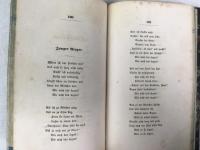 ハインリヒ・ ホフマン　『詩集』　1842年　フランクフルト・アム・マイン刊 / Hoffmann, Heinrich, Gedicht. Frankfurt am Main, Johann David Sauerlaender, 1842.