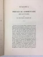 ［孔子］［曾子］╱ポティエ訳『大學』道光17年（1837年）パリ刊 / ［Confucius］Pauthier, M. G., Le Ta hio, ou, La grande étude, le premier des quatre livres de philosophie morale et politique de la Chine. Firmin Didot frères, Paris, 1837