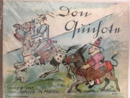 アドルフ・ウッアルスキー画／セルバンテス　『ドン・キホーテ』　［1924年］　マインツ刊　ショルツ芸術家絵本叢書　113(29) / Uzarski, Adolf / Cervantes Saavedra, Miguel de, Don Quichote. (Scholz' Kuenstler Bilderbuecher, Nr. 113[29]). Mainz, Scholz, [1924].