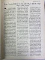 ケインズ編　『ヨーロッパの再建』　1922－23年　全巻揃い マンチェスター刊 / Keynes, J. M. (ed.), Reconstruction in Europe, Apr. 1922-Jan. 1923. (The Manchester Guardian Commercial). Nos. 1-12 in one volume.