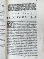 グロティウス　『ゴート族、ヴァンダル族、ランゴバルド族の歴史』初版　1655年　アムステルダム刊 / Grotio, Hugone, Historia Gotthorum, Vandalorum, & Langobardorum. Amstelodami, 1655