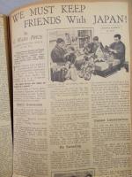 『1933年ロンドン世界経済会議』　全3冊　1933年　ロンドン、ニューヨーク刊 / World Economic Conference. A Collection of Press cuttings and Ephemera relating to the London Economic Conference held at the Geological Museum, London. New York & London, Various Newspapers, 1933