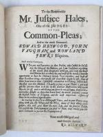 ジョン・セルデン　『食卓談話』　初版　1689年　ロンドン刊 / Selden, John, Table-talk: being the discourses, or, His sense of various matters of weight and high consequence : relating especially to religion and state. London, E. Smith, 1689