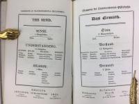 ワーグマン　『カント哲学の原理』　英独対訳　第2版　1832年　ロンドン刊 / Wirgman, Thomas, Principles of the Kantesian or Transcendental Philosophy / Grundsaetze der Kantischen oder Transcendental-Philosophie. Englisch und Deutsch. Second edition. London, Treuttel and Wuertz, 1832 