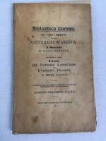 フーゴ―・グロティウス　『アメリカの諸民族の起源論』　私家版 英語版初版　1884年　エディンバラ刊 / Grotius, Hugo, Grotius, Hugo, On the Origin of the Native Races of America. A Dissertation, to which is added A Treatise on Foreign Languages and Unknown Islands by Peter Albinus. Translated, etc., by Edmund Goldsmid. (Bibliotheca curiosa). Edinburgh: Privately Printed, 1884