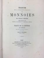 ウォロフスキー編　コペルニクス『貨幣論』　仏語訳　1864年　パリ刊 / Wolowski, M. L., Traictie de la Premiere Invention des Monnoies de Nicole Oresme et Traite de la Monnoie de Copernic. Paris, Guillaumin, 1864 