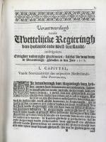 フーゴー・グロティウス　『ホーランドおよびウェスト・フリースランドの合法政府弁護論』　オランダ語版初版　1622年　ホールン刊 / Groot, Hugo de, Verantwoordingh van de Wettelijcke Regieringh van Hollandt ende West-Vrieslandt. [Hoorn, I. Willemszoon], 1622