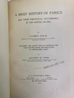 『合衆国の恐慌の歴史』　英語初版　1893年　ニューヨーク刊
Juglar, Clement, A Brief History of Panics and their periodical Occurrence in the United States. New York, Putnam, 1893.