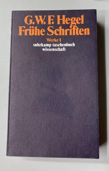G.W.F.Hegel Werke suhrkamp taschenbuch wissenschaft 601～621