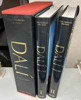 Salvador DALI　 L'oeuvre peint　ＴｏｍｅⅠ，1904-1946  L'oeuvre peint　ＴｏｍｅⅡ，1946-1989　1函2冊揃い