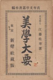 美学大要　青年文学叢書